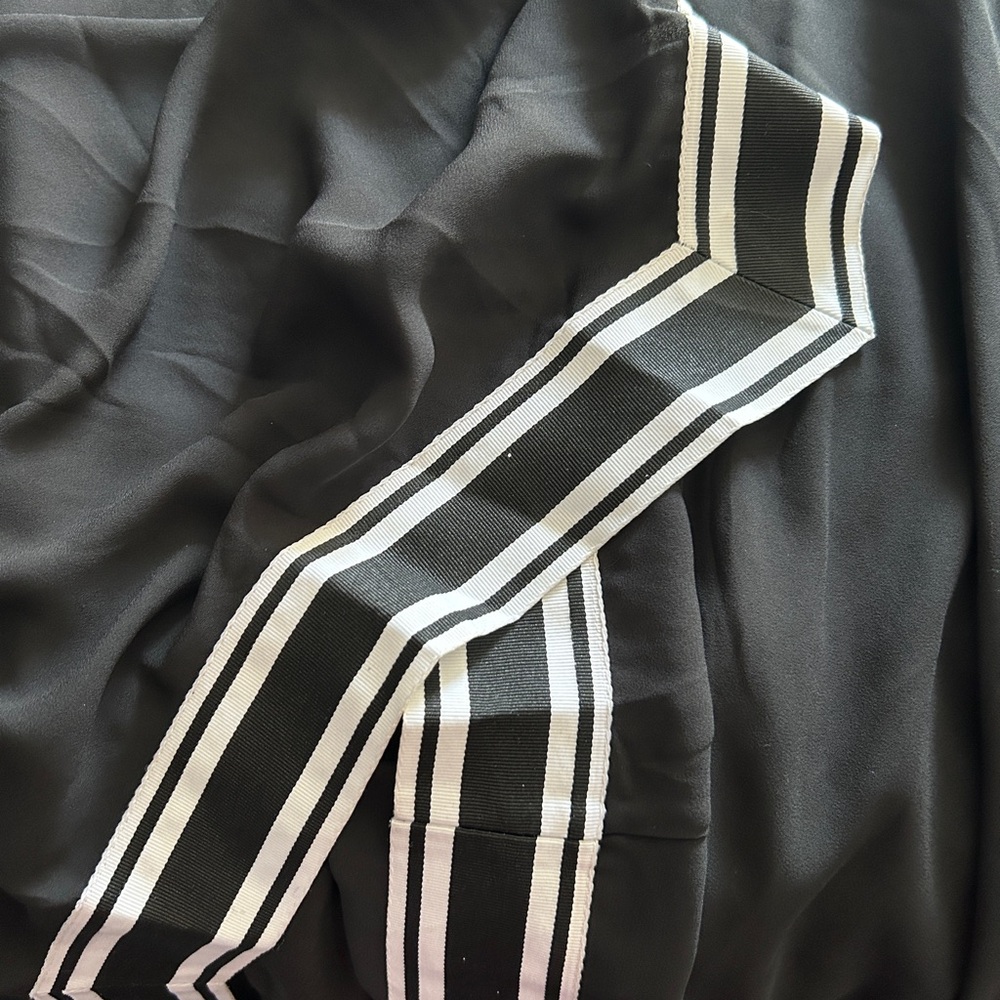Ted Baker London Black and White Midi Dress - Picture 5 of 7